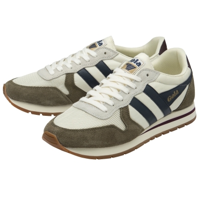 Gola Sneaker Daytona 2025 off-white/khaki green/navy blue Men's