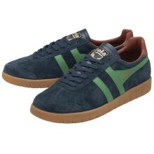 Gola Sneaker Hurricane Suede 2025 navy blue/emerald green/rust red men's