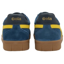 Gola Sneaker Hurricane Suede 2024 dark blue/yellow men's
