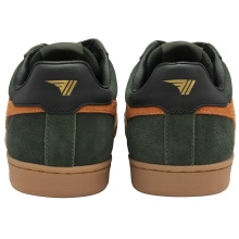 Gola Sneaker Equipe II Suede-Leather 2025 khaki green/orange/black Men's
