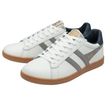 Gola Sneaker Equipe II Leather 2025 white/grey/navy blue men's