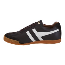Gola Sneaker Harrier Elite 2 2025 - Made in England - dark brown/off-white men's