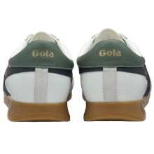 Gola Sneaker Torpedo Leather 2025 white/navy blue/sage green men's
