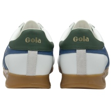 Gola Sneaker Torpedo Leather 2025 white/navy blue/evergreen men's