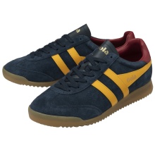 Gola Sneaker Torpedo Suede 2025 navy blue/sun yellow/dark red men's