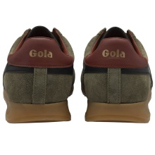 Gola Sneaker Torpedo Suede 2025 khaki green/black/rust red men's