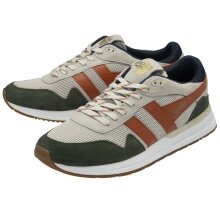Gola Delta 2025 Off White/Khaki Green/Orange Men's Sneakers
