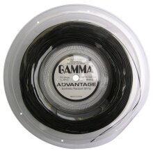 Gamma Tennis String Advantage Black 220m Reel