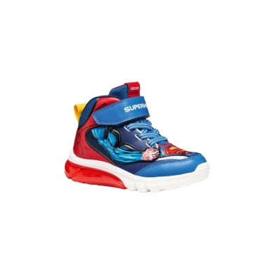 Geox Ciberdron Superman Sneakers - blue/red for toddlers boys