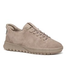 Geox Sneaker Flextride Plus (suede/textile) taupe brown ladies