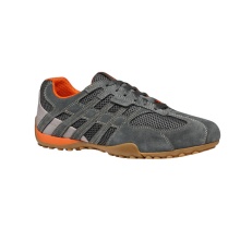 Geox Sneaker Snake Original A (Suede/Synthetic) dark grey men's
