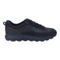 Geox Spherica E Sneakers (Nappa Leather/Suede) navy blue Men's