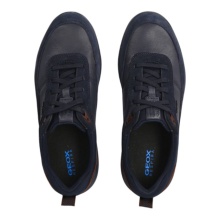 Geox Spherica E Sneakers (Nappa Leather/Suede) navy blue Men's