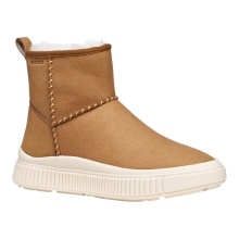 Geox Ankle Boot Laquinny A (Suede, warm lining) light brown toddlers girls