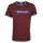 Gola Leisure T-shirt Logo Classics Print Ringer (Cotton) burgundy Men's