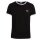 Gola Leisure T-shirt Logo Taped Ringer (100% Cotton) black Men's