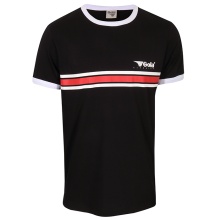 Gola Leisure T-shirt Stripe Logo (100% Cotton) black Men's