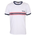Gola Leisure T-shirt Stripe Logo (100% Cotton) white Men's
