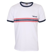 Gola Leisure T-shirt Stripe Logo (100% Cotton) white Men's