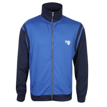 Gola Leisure Jacket Zipped Poly Tricot Colour Block Track Top (Polyester) blue/navy blue Men's