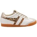 Gola Sneaker Elan Brixton 2026 - Made in England - off-white/bone/leopard ladies'