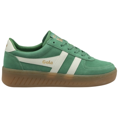 Gola Grandslam Suede Sneakers 2026 jade green/off white Ladies