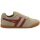 Gola Harrier Suede Leather Sneakers 2026 light brown/red men's
