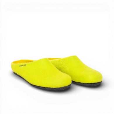 Gottstein Slippers Magicfelt 709 (100% Wool) yellow (Size 36-42)