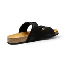 Grand Step Shoes Sandal Luca Nubuck (Leather) black
