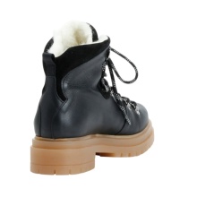 Grand Step Shoes Winter Shoes Demi Lace Bootie - black Ladies