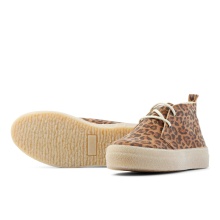 Grand Step Shoes Winter Shoes Safari Winter Suede Bootie - animal brown ladies