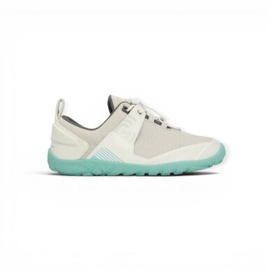 Groundies Minimal Running Shoes Chamonix TR Low (Barefoot Shoes, Zero Drop, Trail) stone grey/mint Ladies