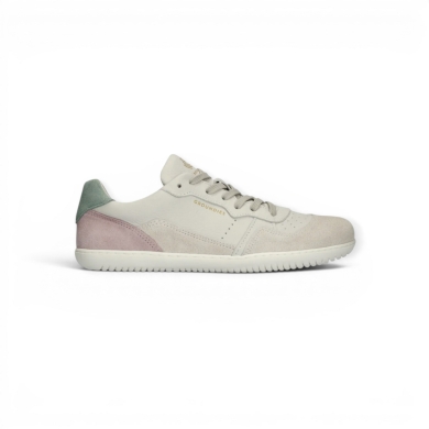 Groundies Minimal Sneaker Nova GO1 (Zero Drop, Suede) beige/pink ladies