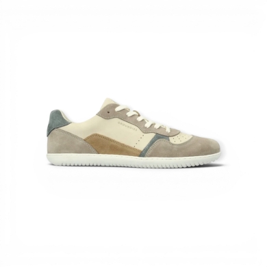 Groundies Minimal Sneakers Nova GO1 (Zero Drop, Suede) beige/sage Ladies