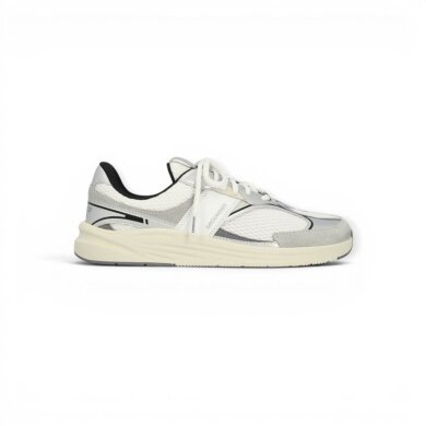 Groundies Minimal Sneakers Starlite 2.0 (Zero Drop, anatomical toe box) white/silver/black men's
