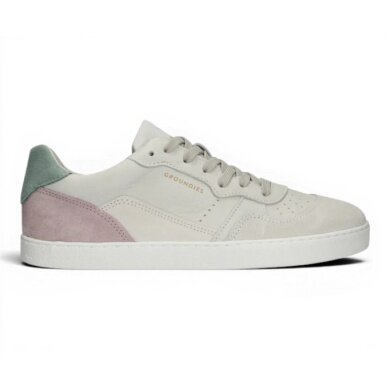Groundies Sneaker Nova (Zero Drop, Suede) beige/pink ladies