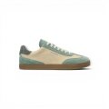 Groundies Sneakers Panama (Zero Drop, wide toe box) beige/mint green ladies