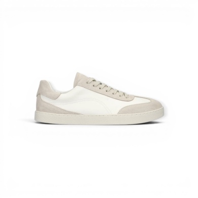 Groundies Sneakers Panama (Suede/Leather) beige/white Ladies