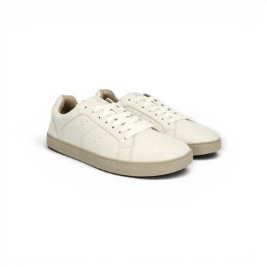 Groundies Sneaker Universe (Zero Drop, Leather) off white Men's
