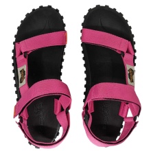 Gumbies Sandal Scrambler pink/black ladies
