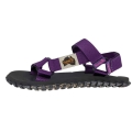 Gumbies Sandal Scrambler purple/black ladies