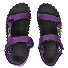 Gumbies Sandal Scrambler purple/black ladies