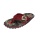 Gumbies flip flops Original Hibiscus grey/red men's