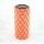 HMS Fitness Massage Roller FS107 (EVA foam, for full body training, massage knobs) orange - 1 piece