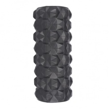 HMS Fitness Massage Roller FS107 (EVA foam, for full body training, massage knobs) black - 1 piece
