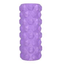 HMS Fitness Massage Roller FS107 (EVA foam, for full body training, massage knobs) violet - 1 piece
