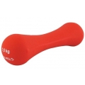 HMS Fitness 17025 Dumbbell made of cast iron with neoprene coating 1.5kg orange - 1 piece