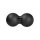 HMS Fitness Massage Balls Duoball Lacrosse BLM02 - black