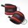 HMS Fitness Foot Straps OPX01 red/black - 2 pieces