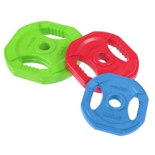 HMS Fitness Barbell Set SBP20 (6 discs, chrome steel, rubber) 20 kg